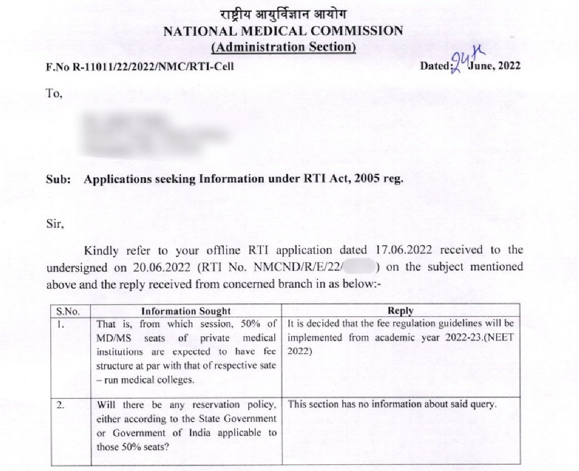 Dr_Ankit_UPUMS's tweet photo. Left-NMC in 2023, lowering cutoff to ZERO %ile so that pvt seats can be filled by the rich.
Right-NMC in 2022, saying that 50% of pvt colleges seats will have govt fees.
RIP #NMCAct RIP #NMC #NEETPG2023 #medtwitter
@NMC_IND @MoHFW_INDIA @htTweets @timesofindia @the_hindu https://t.co/be56fgcTVf