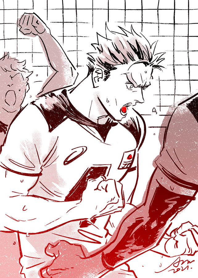 posting some old bokuto art, happy bday to our star!🌟