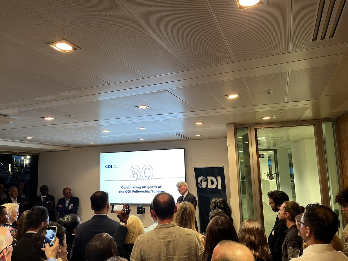 Nigel Holmes (@holmesnigel) on Twitter photo A splendidly organised evening, and truly inspiring with it. The <a href="/ODI_Global/">ODI Global | odi-global.bsky.social</a> fellowship is probably the <a href="/FCDOGovUK/">Foreign, Commonwealth & Development Office</a> ‘s longest running programme. One common theme on the night: fellows worked for, and were loyal to, their host governments. A splendidly organised evening, and truly inspiring with it. The <a href="/ODI_Global/">ODI Global | odi-global.bsky.social</a> fellowship is probably the <a href="/FCDOGovUK/">Foreign, Commonwealth & Development Office</a> ‘s longest running programme. One common theme on the night: fellows worked for, and were loyal to, their host governments.