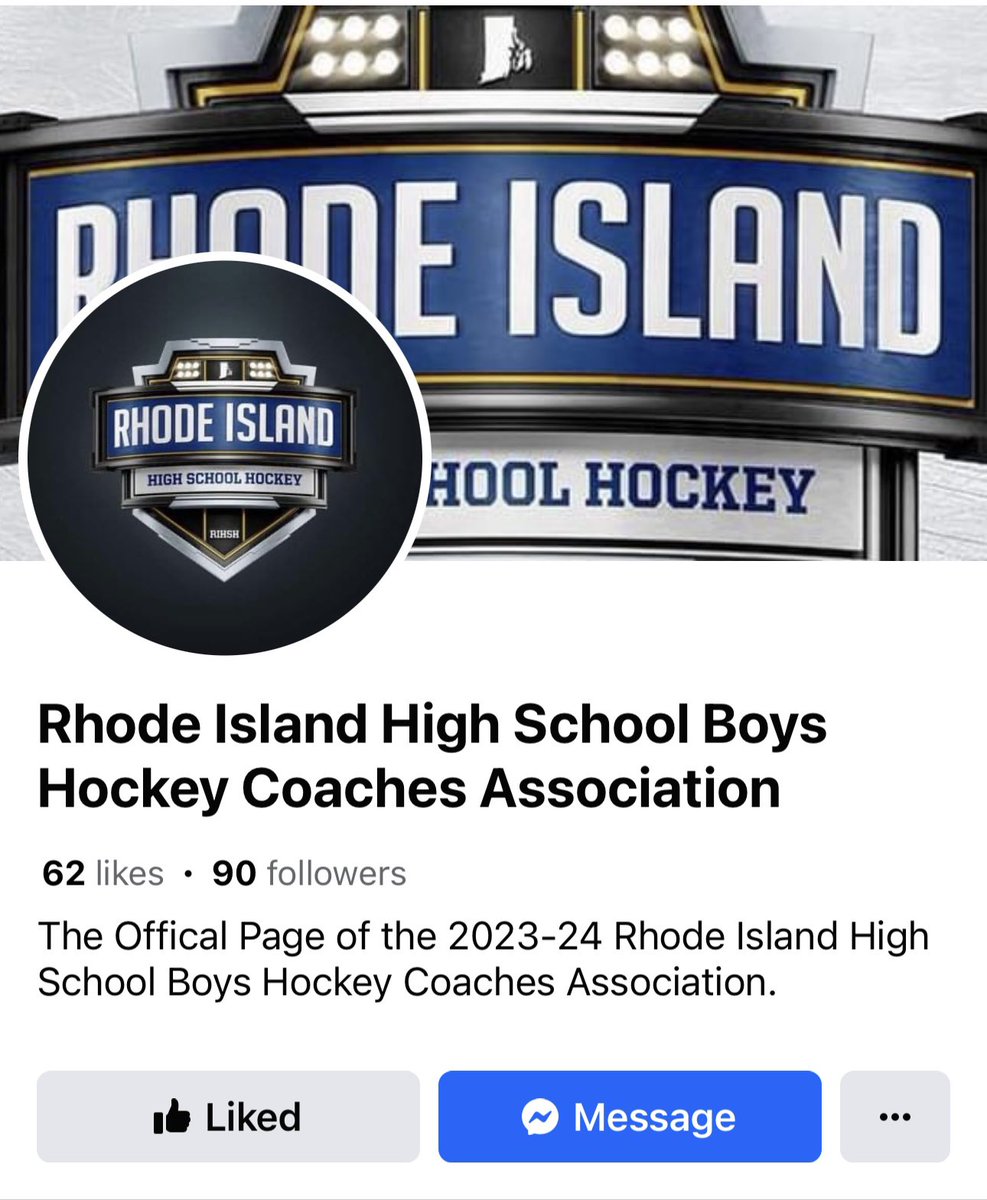RI HS Hockey tweet media