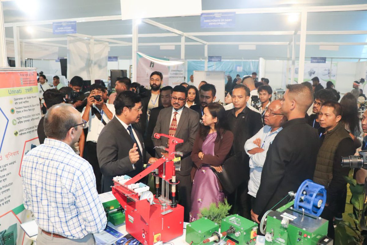 SangmaConrad's tweet photo. Inaugurated the North East Entrepreneurship Machinery & Innovation Exhibition (NEEMIE) at Polo.

The Entrepreneurial ecosystem in Meghalaya is expanding exponentially and with it, machinery and technical support pose a challenge for our entrepreneurs. Our entrepreneurship program ‘PRIME’ continues to shape the entrepreneurship ecosystem in Meghalaya by not only supporting our entrepreneurs but addressing such gaps. 

@dpradhanbjp @MSDESkillIndia