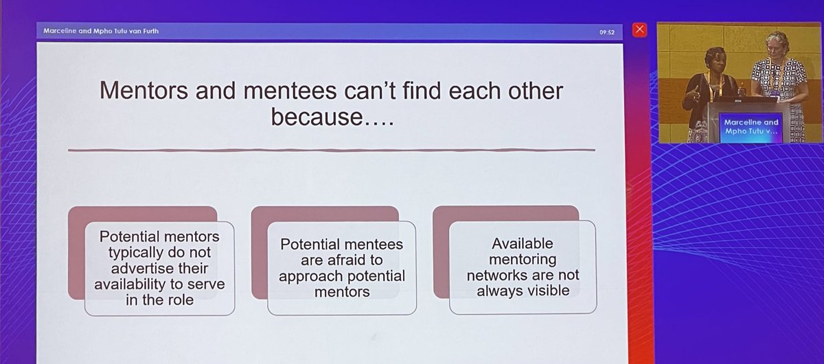 DrCBattersby's tweet image. Encouraging to see a full room at @JENS_Congress plenary session “Women and Diversity” 

Need to breakdown barriers that prevent women from  mentoring other women 

#ITOO AI-driven platform for mentor-mentee matching