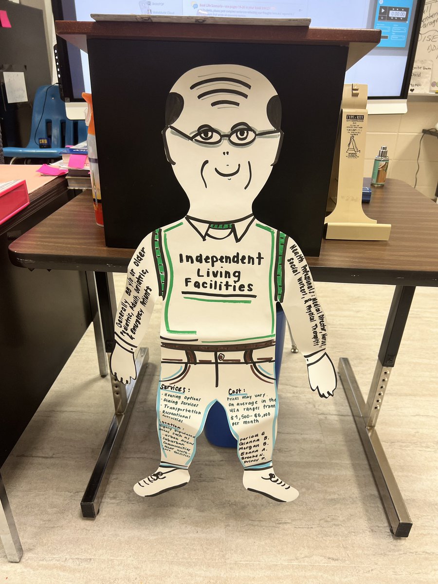 CarolZeitz's tweet photo. Ms. Mamou’s @EHS_Knightswire Health Science Theory students bringing hospital systems to life! #KnightLife https://t.co/89JuyFfz8e