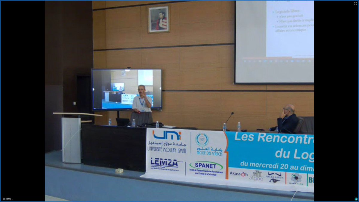 Les RAFLL2023 sont lancées. Très belles introductions par <a href="/umi_meknes/">Université Moulay Ismail</a> <a href="/univpaulvalery/">Université de Montpellier Paul-Valéry</a> <a href="/Montpellier3m/">Montpellier Métropole</a> <a href="/montpellier_/">Ville de Montpellier</a> <a href="/apifrorg/">apifrorg</a> <a href="/rafll_org/">Rencontres Amicales Francophones du Logiciel Libre</a> <a href="/EPF_IDF/">EPF Île-de-France</a> <a href="/gandi_net/">gandi.net</a> <a href="/MSHSUD/">MSH SUD</a> @PMBservices <a href="/Heraultinfos/">Département de l'Hérault</a> <a href="/Montpellibre/">Montpel'libre</a> <a href="/AyiyikohGraphic/">Ayiyikoh Graphic School</a> <a href="/allodocteurpc/">gabriel</a> <a href="/DzahiniE/">DZAHINI Kwakutse Elagbe</a>