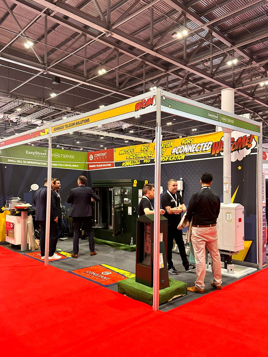 Constant Group (@constantgroupuk) on Twitter photo Plenty of discussions <a href="/totaltelecom/">Total Telecom</a> #ConnectedBritain expo today on stand 91B!
Pop to the stand to check out the latest developments in enclosures, digital electricity by <a href="/VoltServer/">VoltServer</a> (the rumour is it's even powering the coffee machine!), and poling from EasyStreet Systems Plenty of discussions <a href="/totaltelecom/">Total Telecom</a> #ConnectedBritain expo today on stand 91B!
Pop to the stand to check out the latest developments in enclosures, digital electricity by <a href="/VoltServer/">VoltServer</a> (the rumour is it's even powering the coffee machine!), and poling from EasyStreet Systems