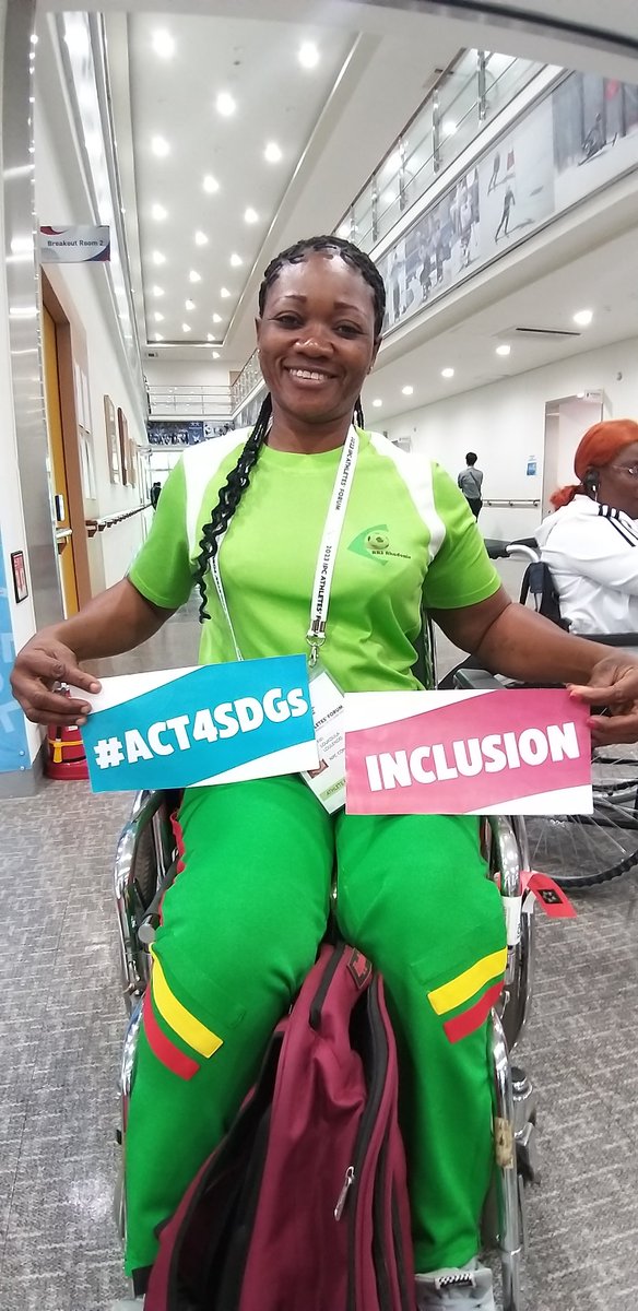 Paralympics's tweet photo. It is time to UNITE TO ACT for the #SDGs!

This week during the Global Week to #Acts4SDGS Paralympians and Para athletes are coming together and calling for greater inclusion.

With this unity, we strive towards a sustainable future for all.

Let’s UNITE👉 https://t.co/pXSk4rqkGg https://t.co/tojIgFECnB