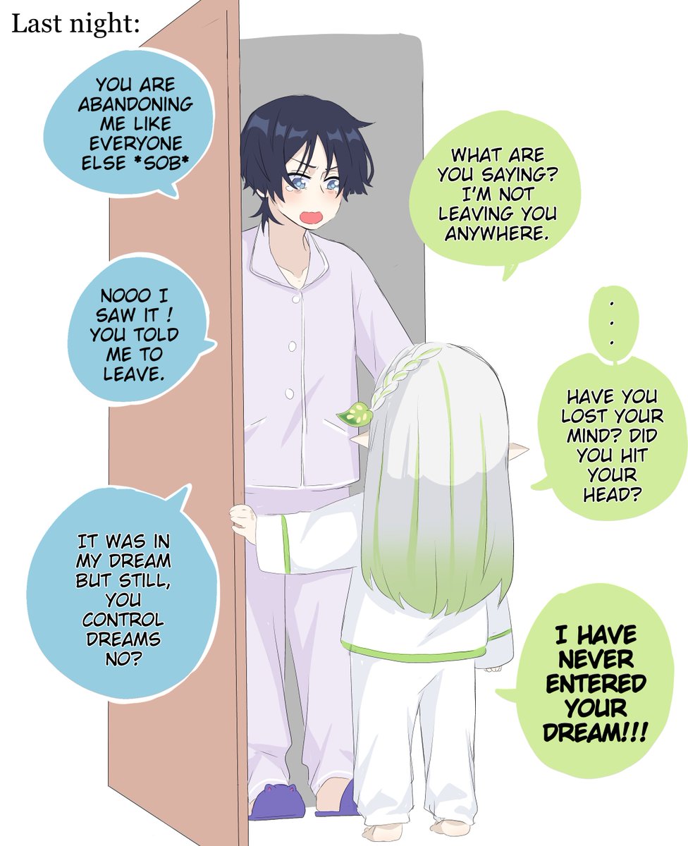 Abandonment issues 
#scaramouche #Nahida 
#GenshinImpact #genshinfanart #HoYocreators