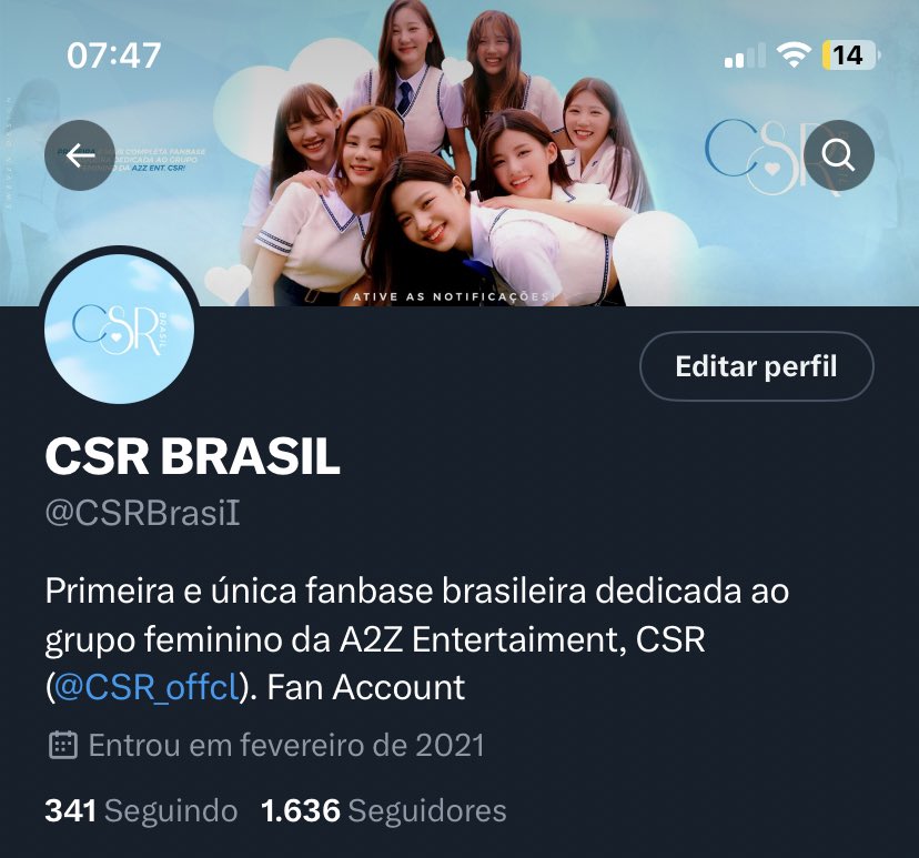 CSR BRASIL || CSR IR BACK tweet media
