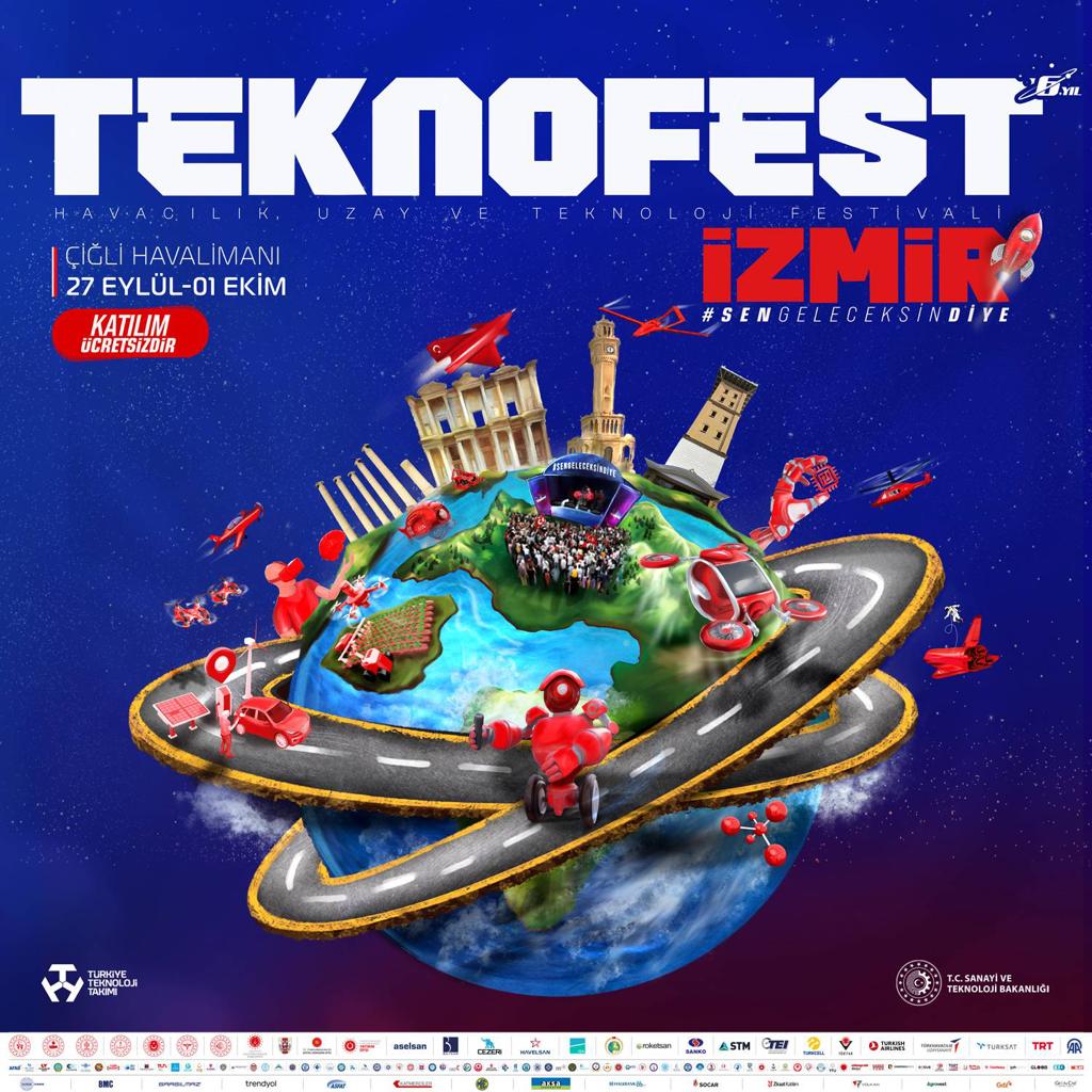 bucamilliegitim's tweet photo. #TEKNOFEST2023 yolculuğu #SenGELECEKSİNdiye devam ediyor❗️

Cumhuriyetimizin 100. yılında TEKNOFEST İZMİR ‘ e BEKLİYORUZ 

🗓 27 Eylül - 1 Ekim
📍 İzmir - Çiğli Havalimanı
@tcmeb 
@izmirvaliligi 
@izmir_ilmem 
@BucaKaymakamlk 
@hsyngnsksv https://t.co/35p4Kcizba