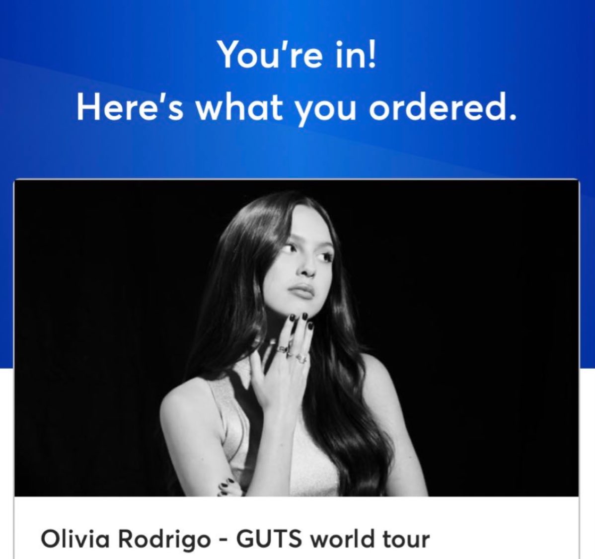 GUTSWorldTourHQ's tweet photo. UK livies, did you manage to get tickets in the presales?

#GUTSWorldTour https://t.co/mh2z4C3s1v