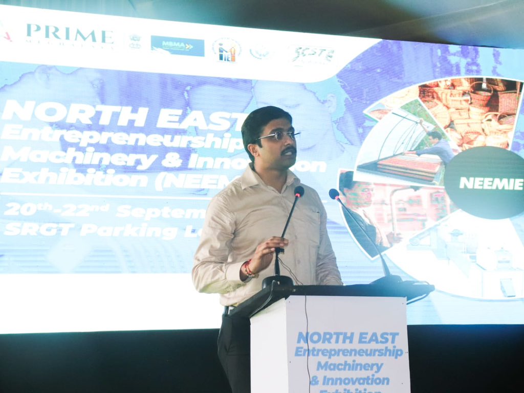 Glad to see machine manufacturers and sector experts from across the country in NEEMIE to showcase their expertise to our local entrepreneurs. NEEMIE will facilitate machinery and technology support to be within the reach of our entrepreneurs &amp; help them further boost their
