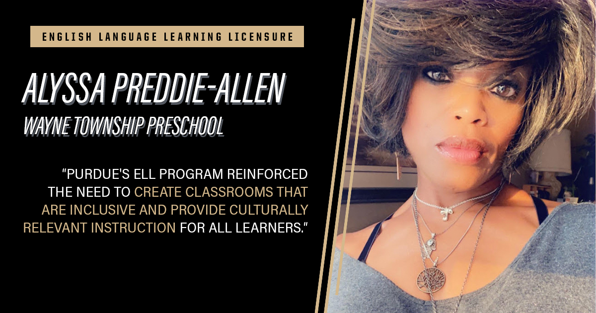 Purdue College of Education (@purdueedu) on Twitter photo βThe online English Language Learning (#ELL) program thru <a href="/LifeAtPurdue/">Purdue University</a> was instrumental in helping myself & many staff members become proficient at providing the appropriate supports for our ELL population,β says Alyssa Preddie-Allen of <a href="/WTPAdventures/">Wayne Township Preschool</a>. πbit.ly/coe-online-ell βThe online English Language Learning (#ELL) program thru <a href="/LifeAtPurdue/">Purdue University</a> was instrumental in helping myself & many staff members become proficient at providing the appropriate supports for our ELL population,β says Alyssa Preddie-Allen of <a href="/WTPAdventures/">Wayne Township Preschool</a>. πbit.ly/coe-online-ell