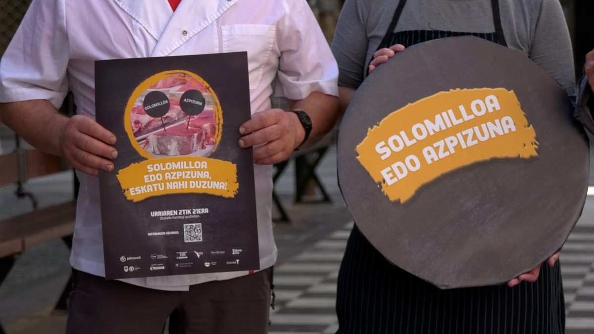 "Solomilloa edo azpizuna eskatu nahi duzuna!" kanpaina aurkeztu da Tolosan 

<a href="/galtzaundi/">Galtzaundi Tolosaldeko Euskaltzaleen Elkartea</a> #Euskara #Tolosa #Tolosaldea

28kanala.eus/tolosa/1695210…