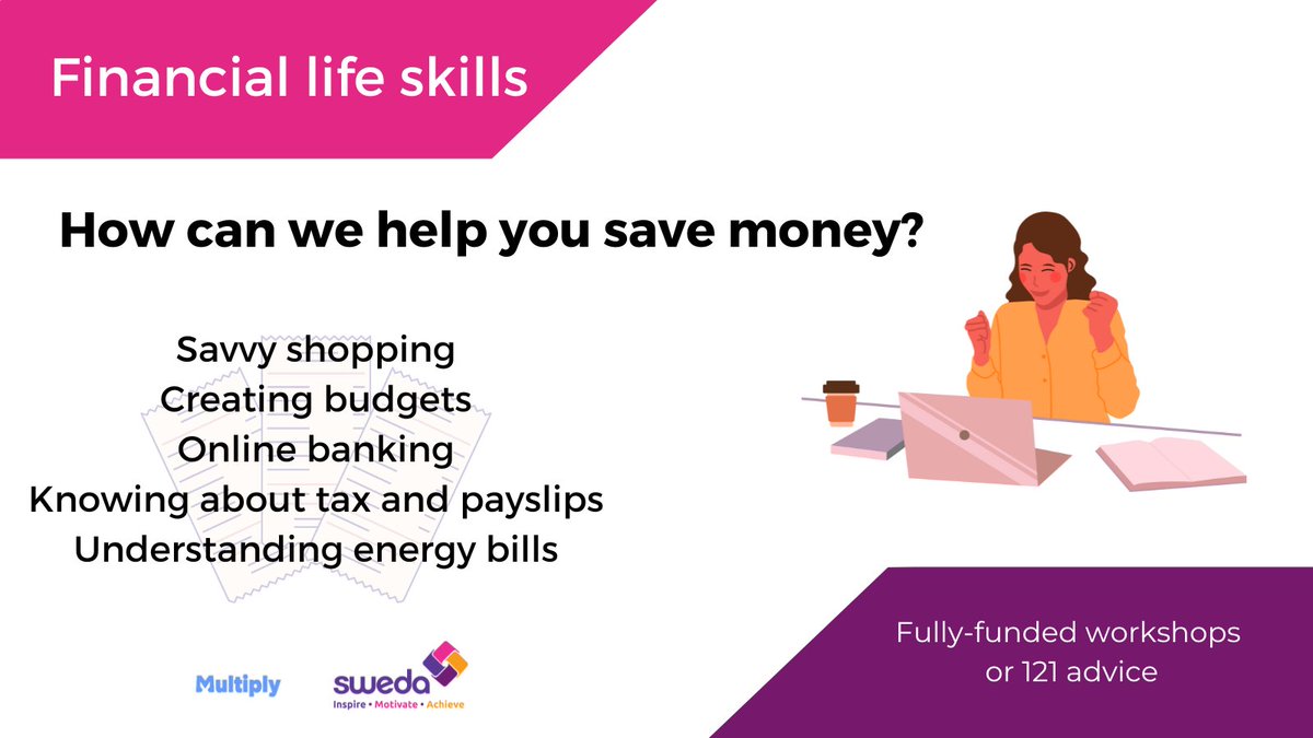 Based in Sandwell? Need help with managing your money? We may be able to help with the Multiply programme of advice &amp; workshops.  sweda.org.uk/multiply-proje…
