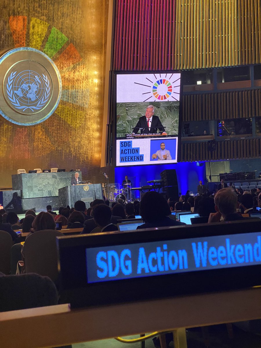 eke_okochaphil's tweet image. 🌍 Reflecting on the enlightening #SDGActionWeekend, a crucial insight emerged: Representation alone isn&apos;t enough; we must empower young people. Supporting youth-driven solutions is vital for a more sustainable world. 🌟 #SDGSummit2023 #GlobalGoals #UNGA