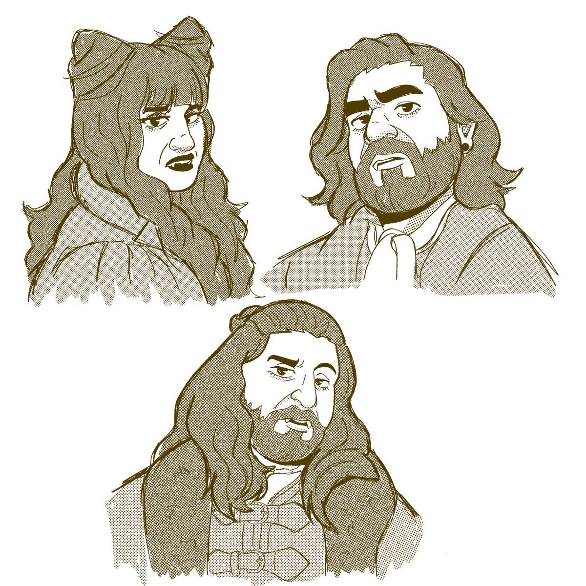 nandermover's tweet photo. i was supposed to only draw nadja and laszlo since i'm trying to translate them into my style

but then i wanted to complete the trio so here you go https://t.co/k0XXLQQyp5