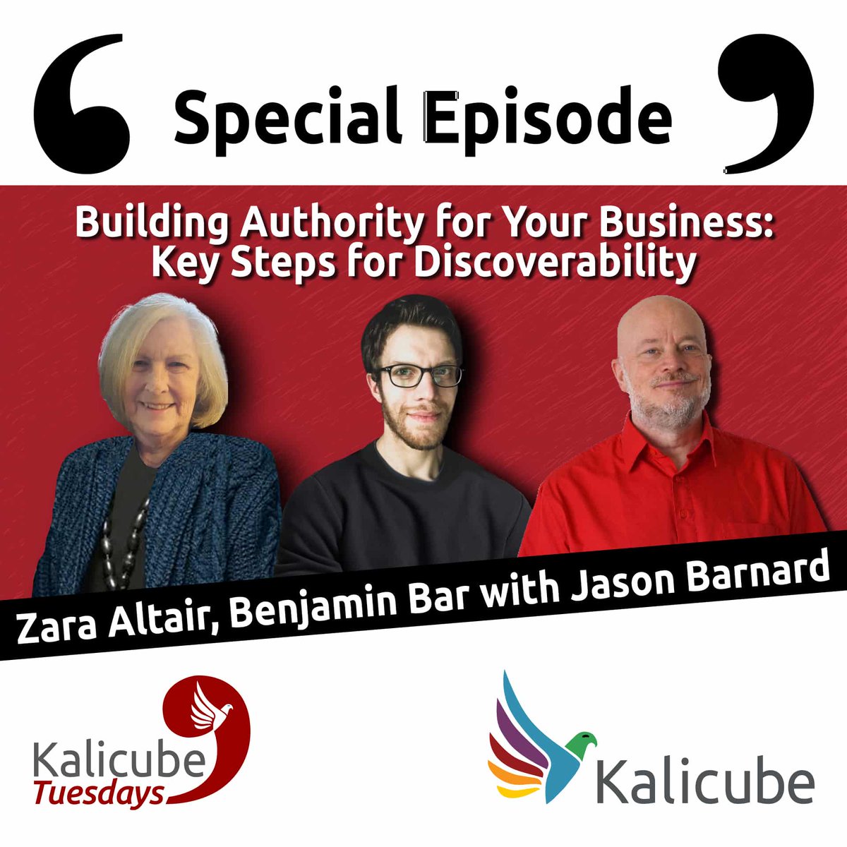 TeamKalicube's tweet image. Next up on: #KalicubeTuesdays (Special Episode) with @ZaraAltair and @babar_seo
As traditional #searchenginealgorithms evolve and reliance on ranking decreases, businesses must now focus on #buildingcredibility and expertise to stand out.
Tickets here!
eventbrite.com/e/kalicube-tue…