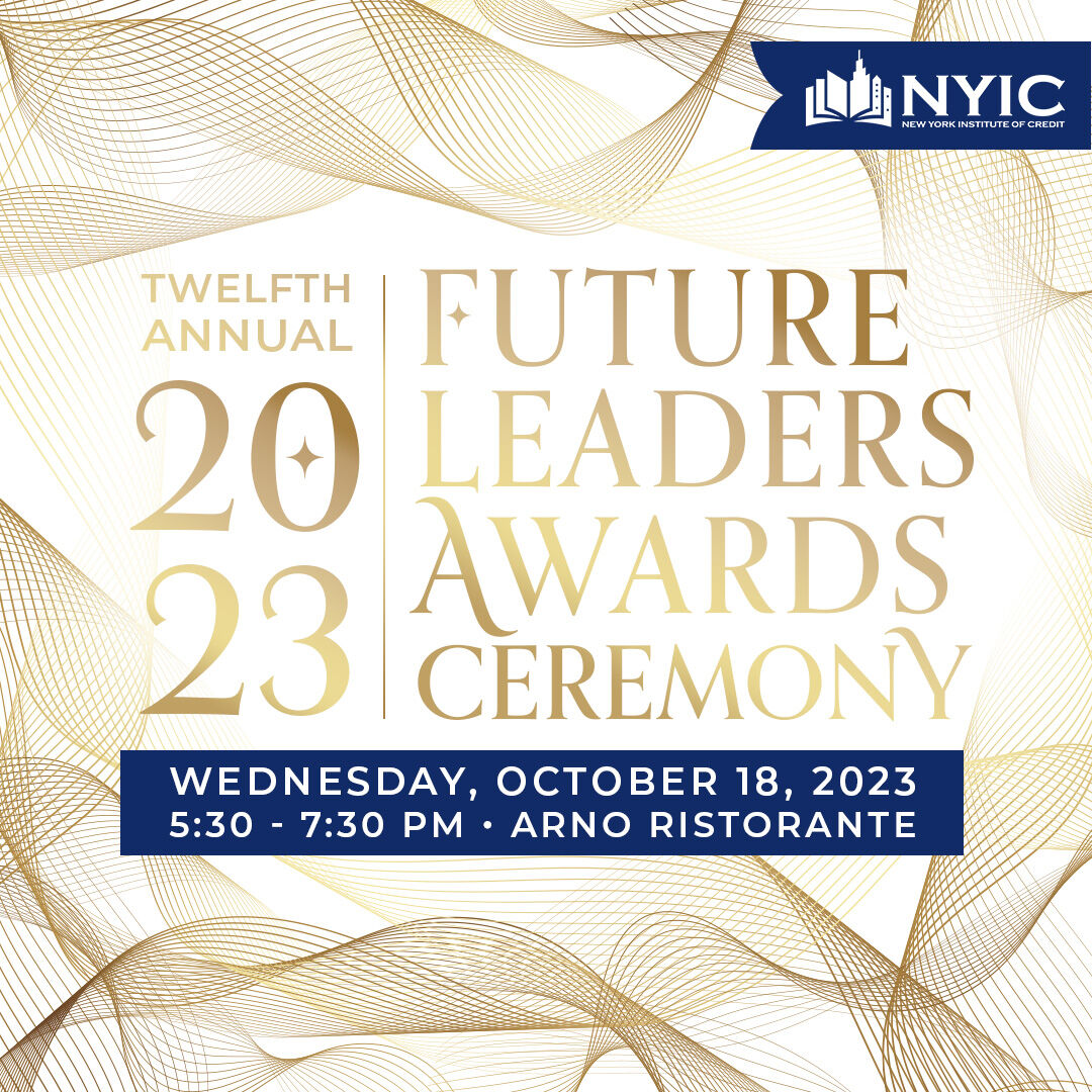 NYICredit's tweet image. We invite you to join us on October 18th for NYIC 12th Annual Future Leaders Awards Ceremony, honoring two of our members who have demonstrated leadership within our community. Register now: ow.ly/lIo350PM9YU