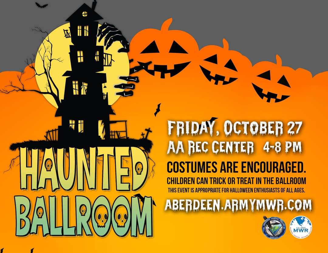Your Favorite 'Haunted' Ballroom is back this year with more fun and new scenes!