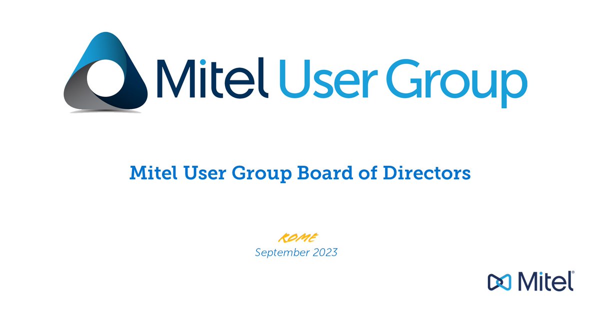Mitel Italy tweet media