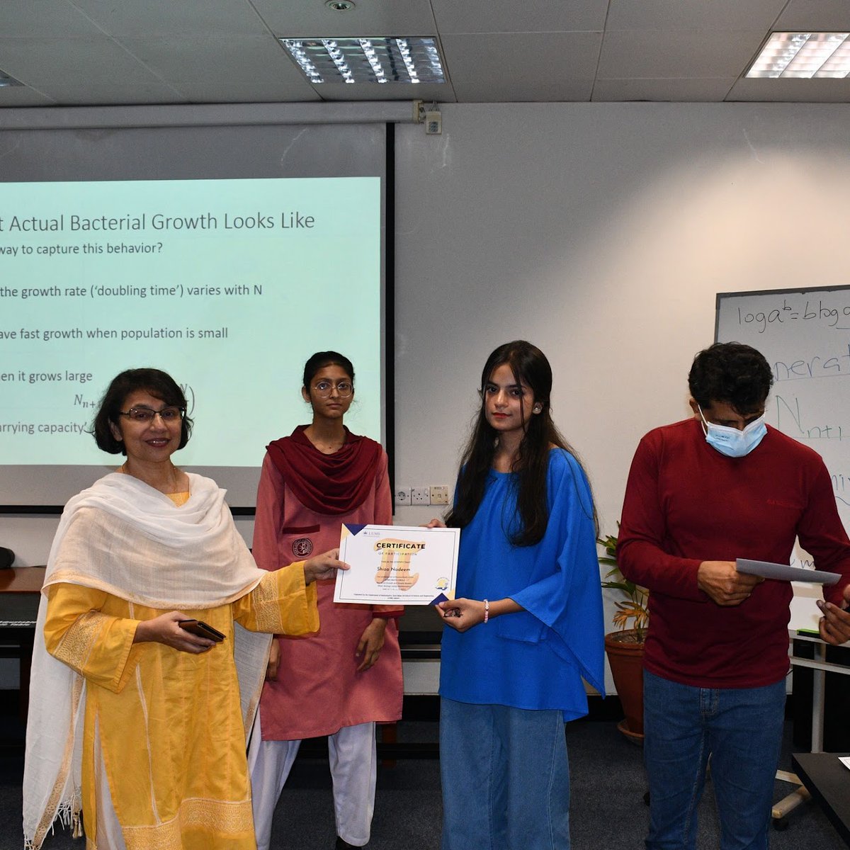 lumsmathcircles's tweet photo. "This episode of LUMS Math Circles showcased the power of interdisciplinary learning, where the realms of Mathematics and Biology converged, leaving young minds inspired and enriched." Find out more here: https://t.co/cY1kTM8BfI
#lumsmathcircles #mathcircle #lums #math https://t.co/ktm7EcvoKV