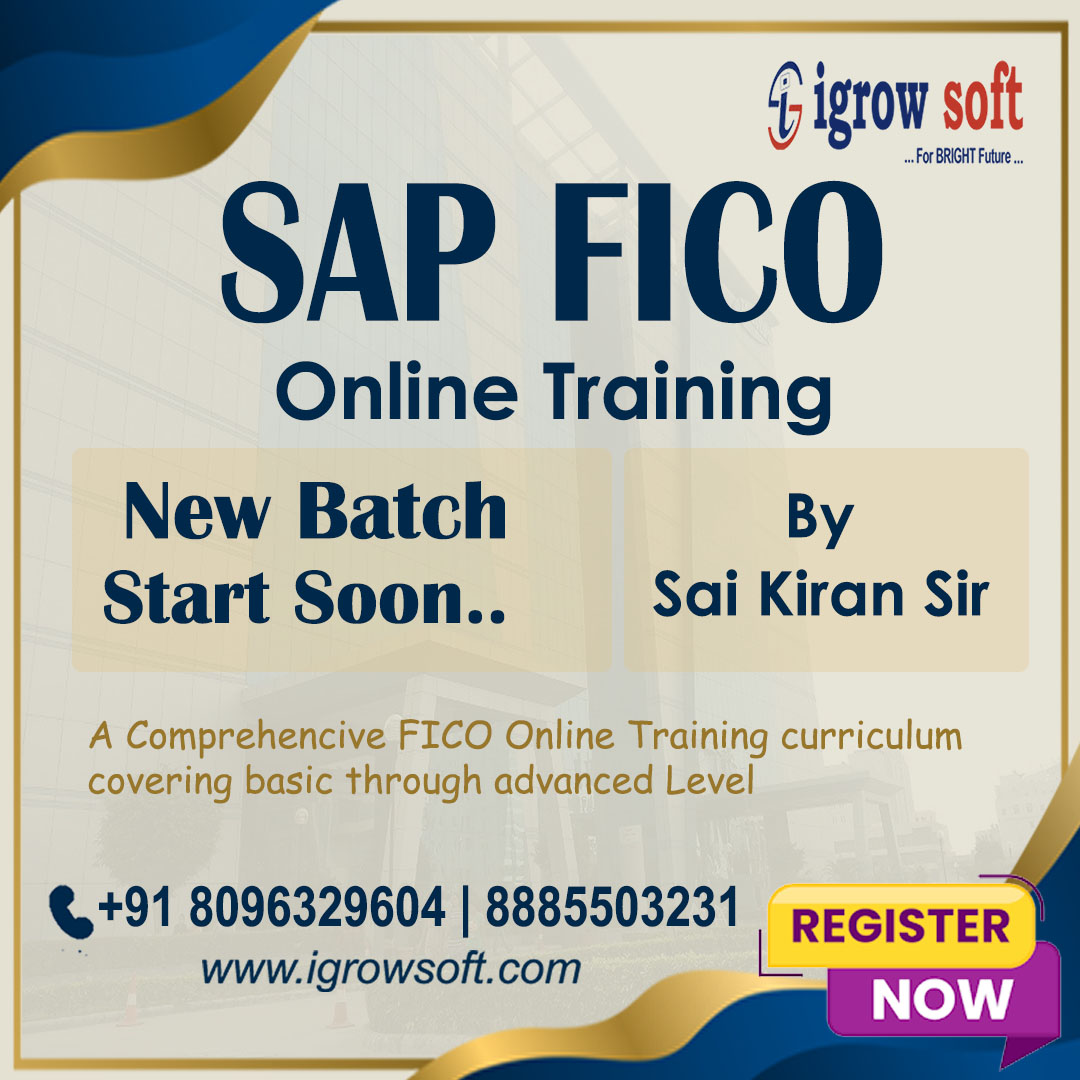 igrowsoftindia's tweet image. Top SAP FICO Course Training in Ameerpet Hyderabad
Visit:igrowsoft.com/sap-fico-train…
Call Us:+918885503231|8096329604
Email: igrowsoft.yours@gmail.com

#sapfico #sapficotraininginhyderabad
#sapficocourse #sapficocertifications
