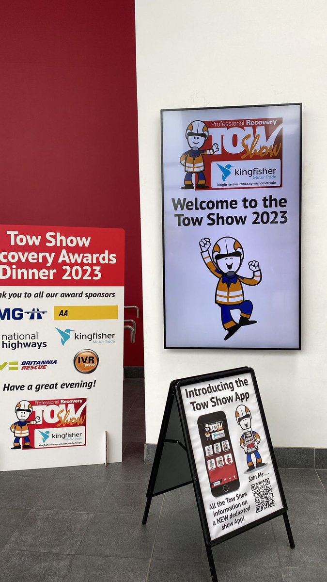 DAY 2: It was great to see so many people at the Emergency Services Show yesterday - today it’s the turn of the Recovery Tow Show.
Get in touch if you want to meet up (doug@trafficlear.co.uk or 07788 637 024)