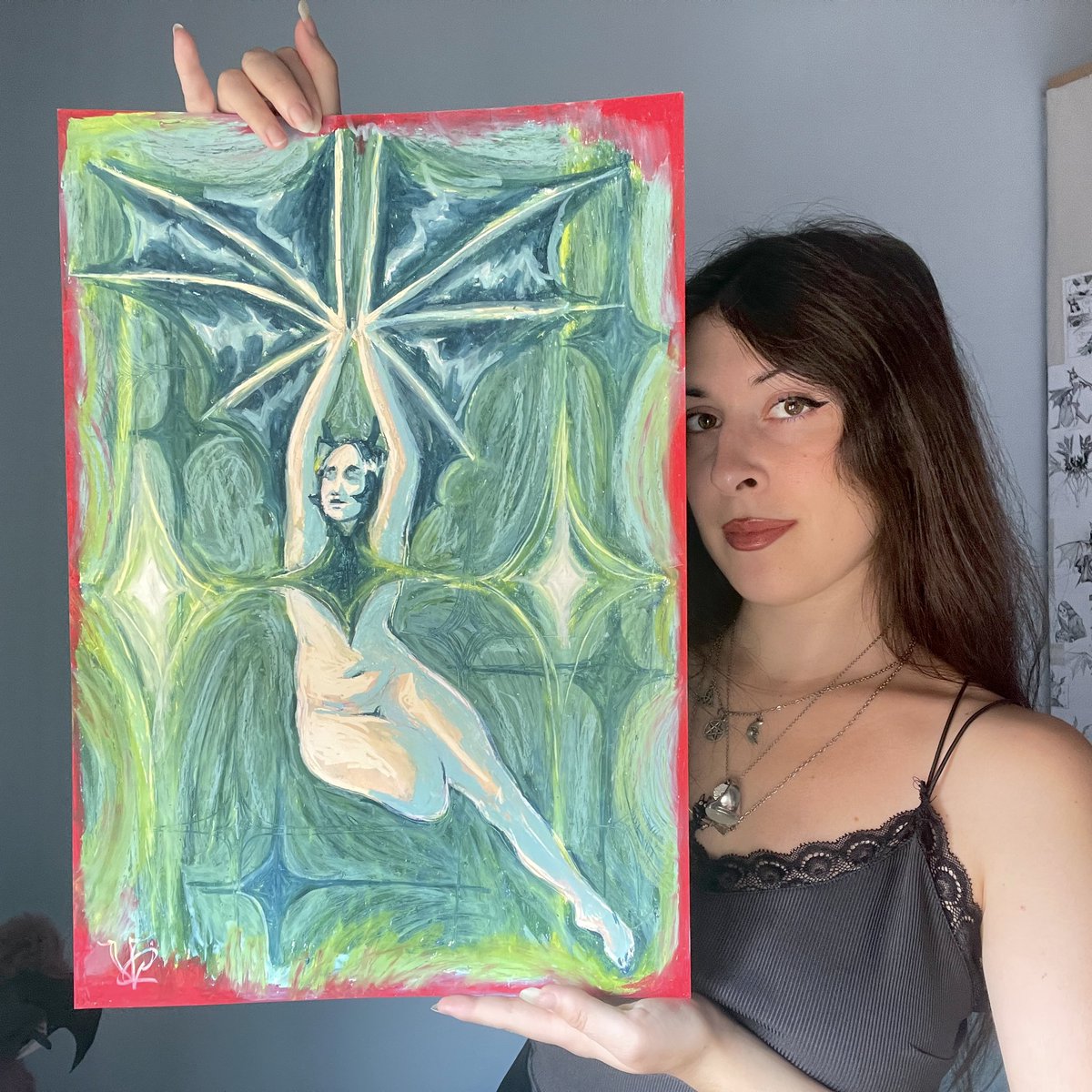 vespertiliu_'s tweet photo. Two original pieces available! Dm for infos 🦇 https://t.co/aIKDzHH9HD