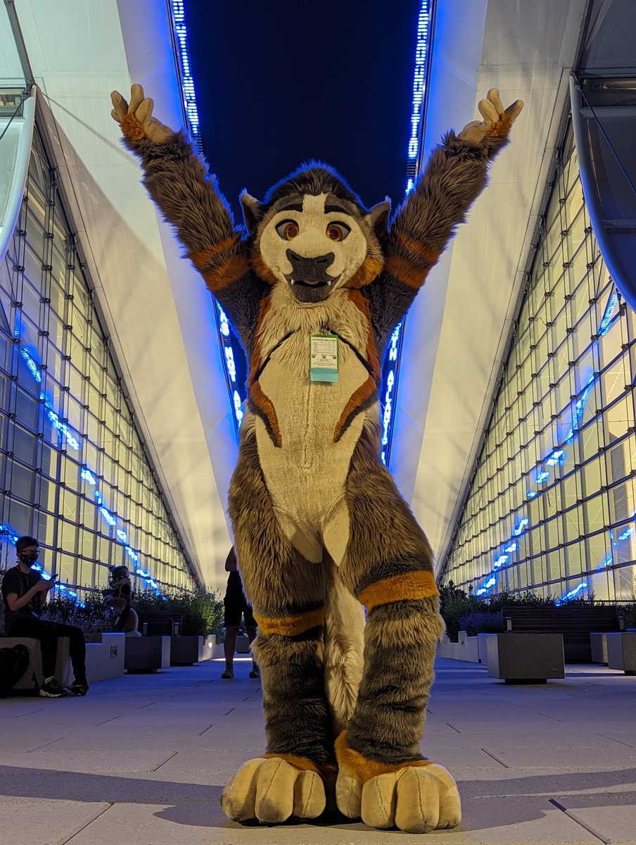 Stuff I forgot to post from #anthrocon ... it's mostly of a monkey.