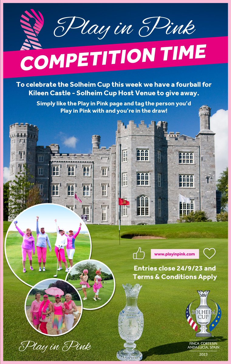 PlayinPink's tweet photo. Great competition from our friends @killeencastle @BCResearchIre https://t.co/JEqUhbEe7O