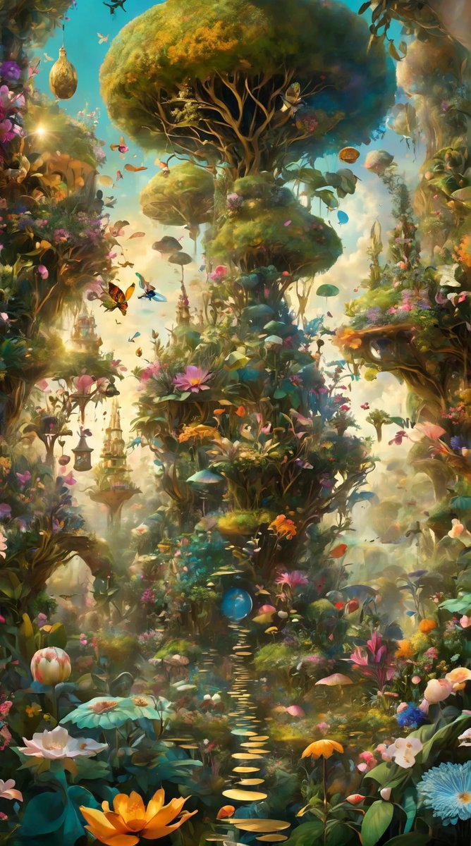 Step into the enchanting world of @mazeguru_ai's dream collage—a vibrant garden of imagination in a 9:16 masterpiece! 🌼🌳✨ #Dreamscape #ArtisticWonders #ImaginationUnleashed 
#aiart #mazeguru
 maze.guru/detail/5476084