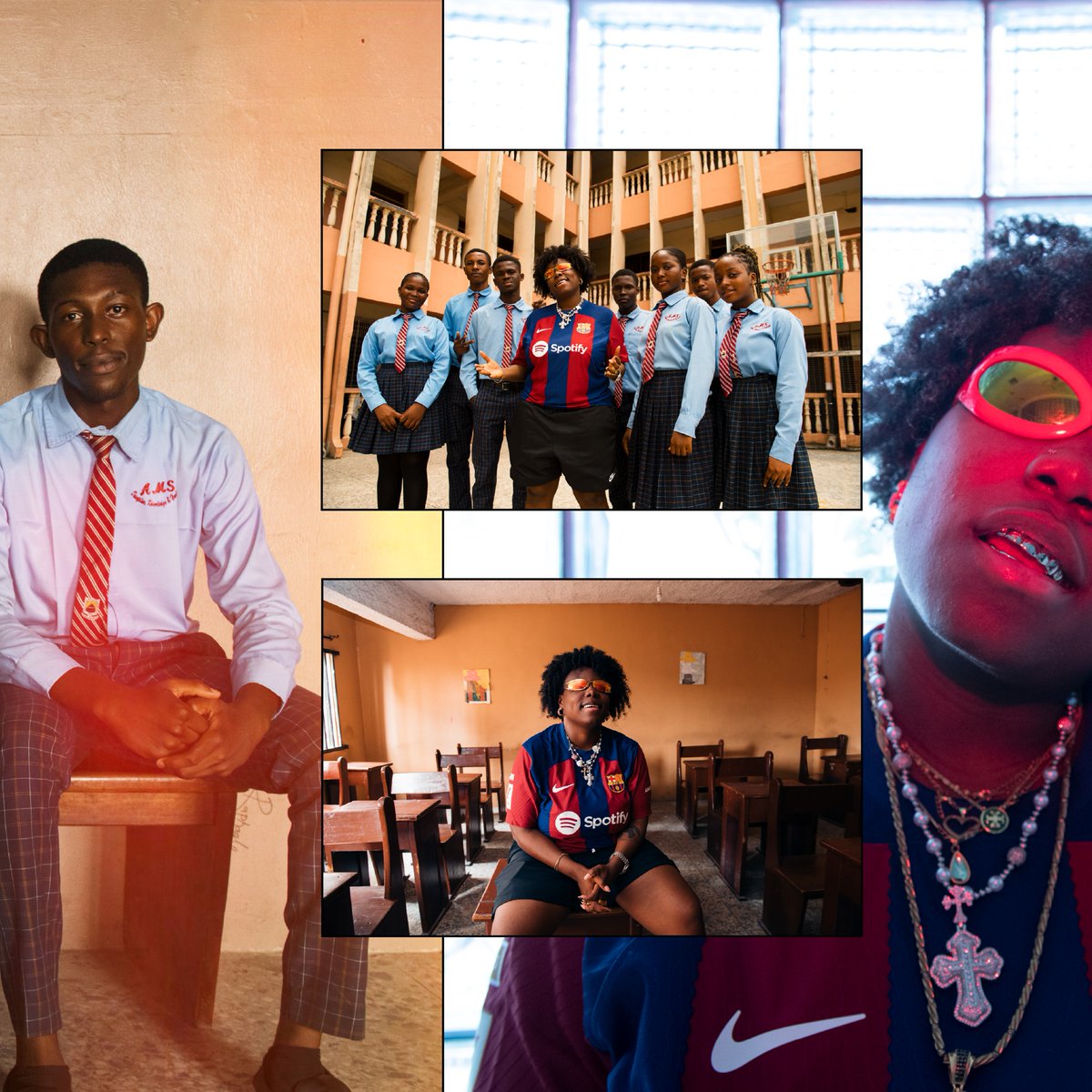 SpotifyAfrica's tweet photo. .@tenientertainer’s eclectic sound mirrors the energy of Africa to the world in an unapologetic and unfiltered style.

Explore a curated selection of tracks that connect @fcbarcelona to Africa as we know it: https://t.co/oX4P1Wc6e0