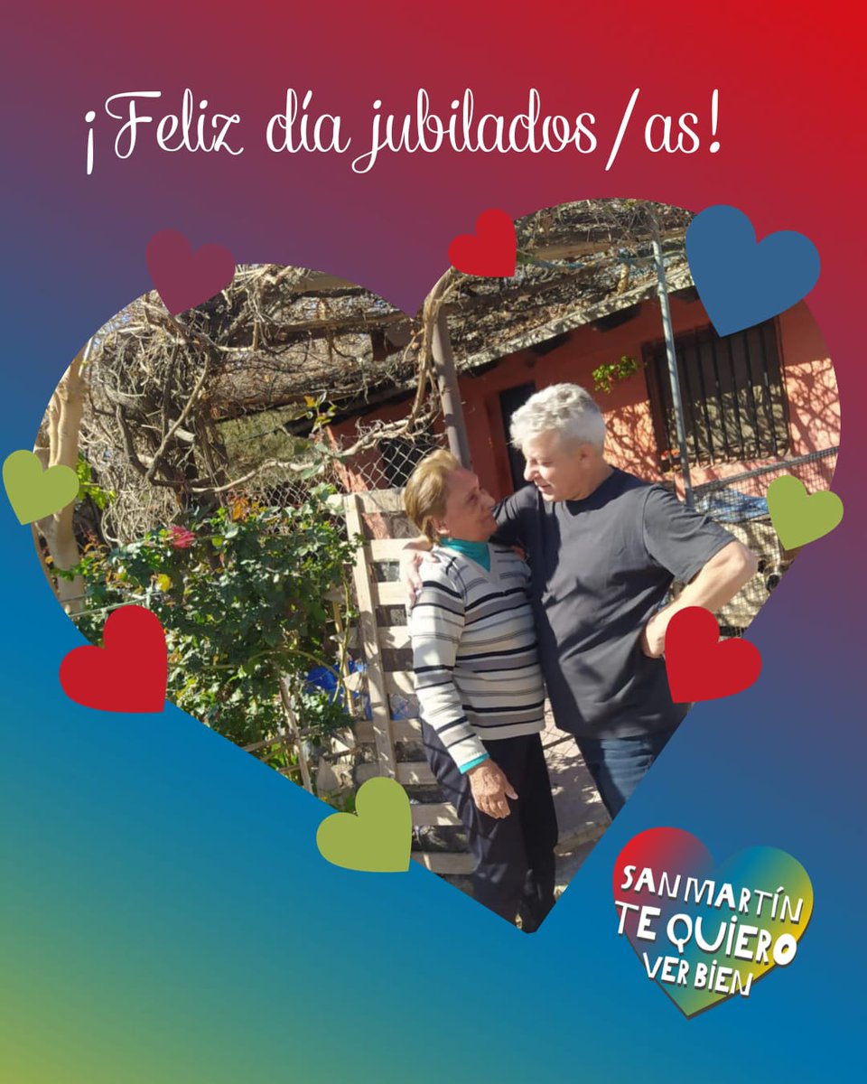 #DiaDelJubilado •¡Feliz día a quienes me enseñan e inspiran cada día! Quiero que vuelvan a tener espacios de recreación, talleres, bailes, viajes. Es hora de verlos bien, es hora de disfrutar del tiempo que ganaron después de tanto esfuerzo. ¡Unidos vamos a volver a lograrlo!💪