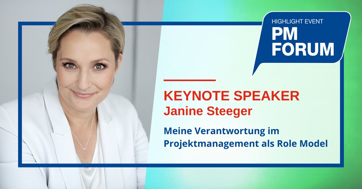 Janine Steeger, ehemalige Moderatorin von "Explosiv - das Magazin" und Buch-Autorin, spricht auf  dem PM Forum Digital 2023 über das Leben als Projekt. 

Tickets &amp; Infos: pm-forum.de/pm_forum_digit…

#pmforum #projektmanagement #GPM_IPMA