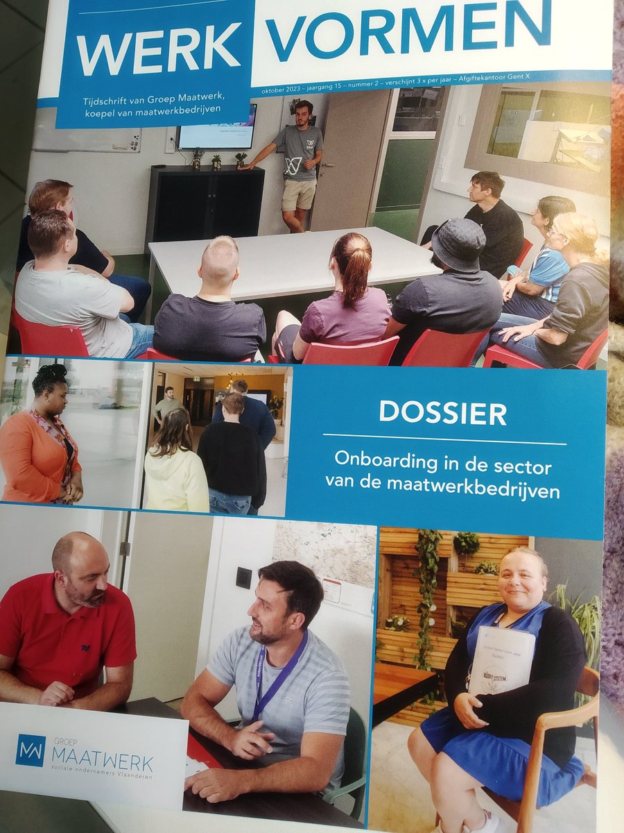 Niet  evident om mensen aan te trekken en aan boord te houden? Een goed onboarding proces kan ongetwijfeld helpen!
In de nieuwste editie  van WerkVormen vind je hierrond een massa inspiratie en goede voorbeelden.

Bestel ook je exemplaar via nathalie.colsoul@groepmaatwerk.be