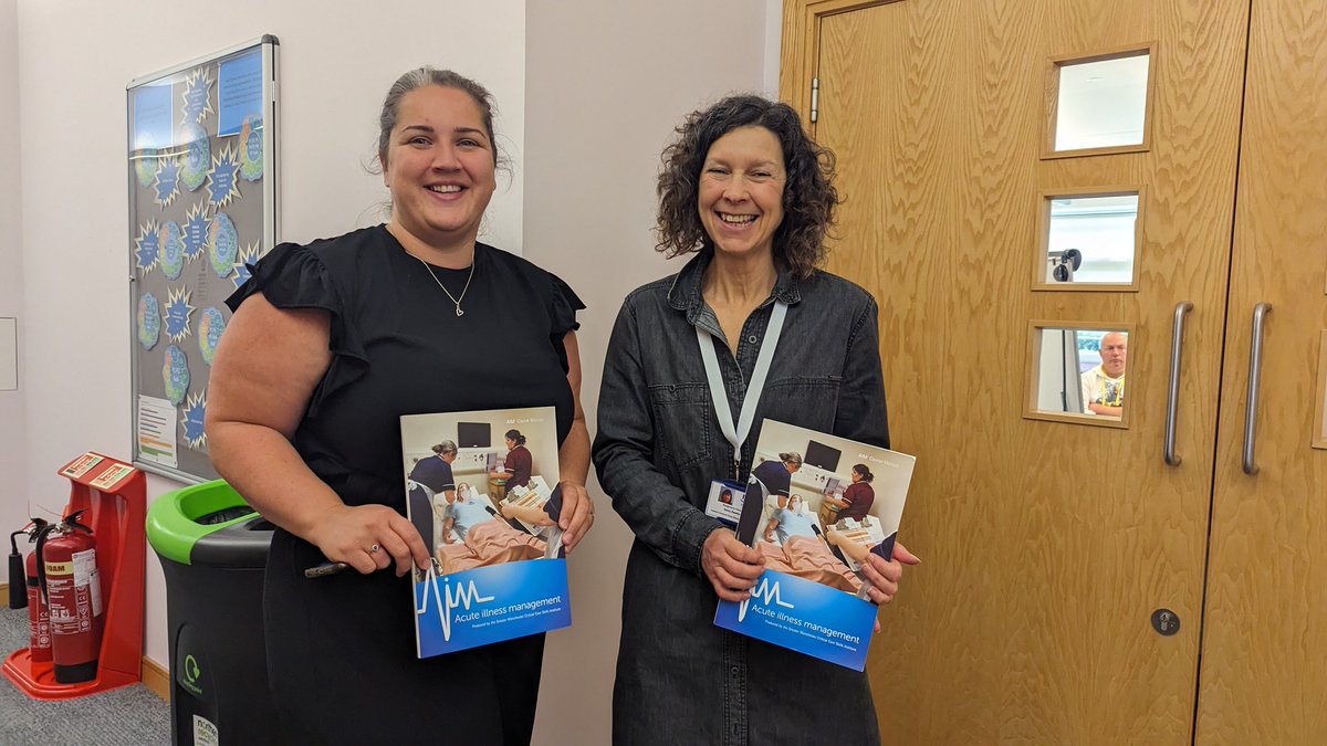 Delighted to host Gerry Dewhurst (Clinical Nurse Manager, Theatre&amp; Critical Care), Sandie Sutherland (Clinical Educator) for the first Acute Illness Management (AIM) course in our Simulation Suite today