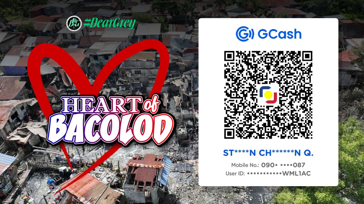 deargreyph's tweet photo. You may send your donations through this GCASH account. Thank you. 💚 https://t.co/ct3ZMSFmio
