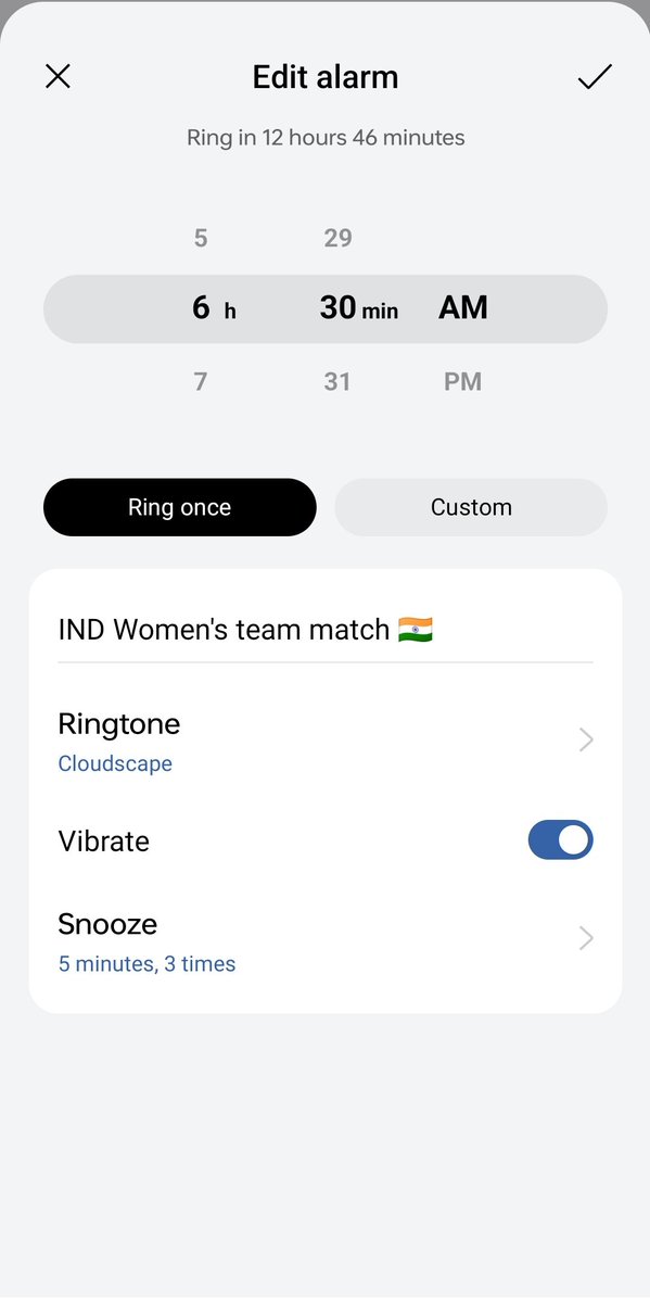 lntfl13's tweet photo. @SonySportsNetwk Don't worry we will watch it for sure at 6:30am sharp ✅
All the best girls @BCCIWomen 🇮🇳
#BleedInBlue
#WomenInBlue
#TeamIndia
#AsianGames2023 https://t.co/6gcPba4oCu