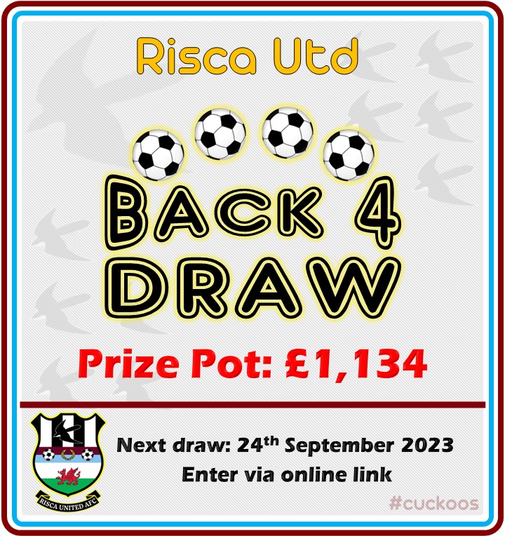 RiscaUtd's tweet image. BACK 4 DRAW

Don&apos;t miss out, join online at the link: forms.office.com/r/LByet3DKmi

You will receive an email with a payment link.
#cuckoos