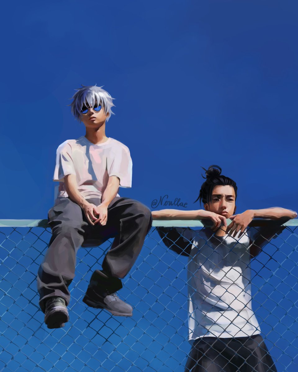 Oh well :DDD #jjk236..........? ¿?? #GojoSatoru #Gojo #GetoSuguru #jjk #fanart