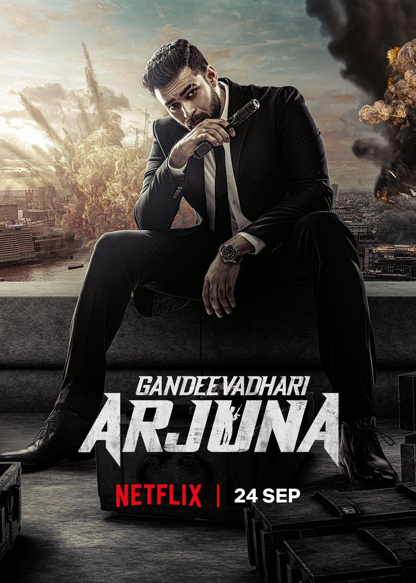 #GandeevadhariArjuna On Netflix from 24th September.