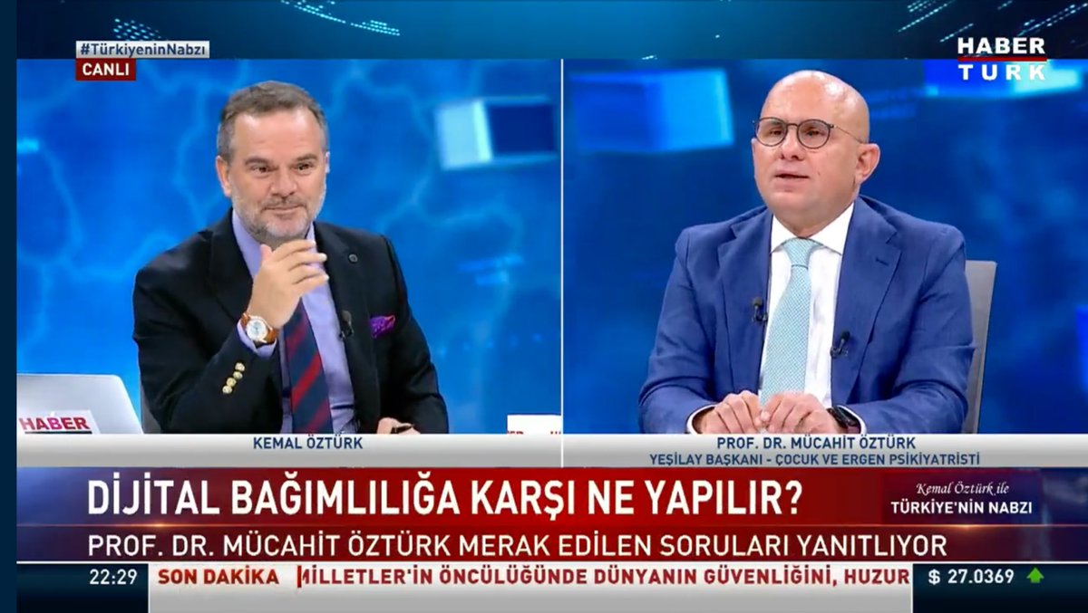 Madde ve dijital bağımlılık üzerine çok önemli uyarılar yapan <a href="/1920yesilay/">Yeşilay</a> Genel Başkanı Prof. Dr. Mücahit Öztürk ile #TürkiyeninNabzı programını aşağıdaki linkten tekrar izleyebilirsiniz.
👇
m.youtube.com/watch?v=emPs-o…

Çocuklarıyla ilgili sorunları olan ve “ne yapmalıyım?” diye
