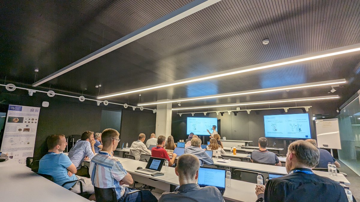 PerMedCoE's tweet photo. We wrapped up yesterday with the technical implementation of the project: @ArnauMontagud
@PabloRMier , @vincentnoel72 and @__exa__
presented the last updated on our core tools #COBREXA #PhysiCellPhysiBoss #CellNOptCARNIVAL #MaBoSS https://t.co/A9bgpRwAyy