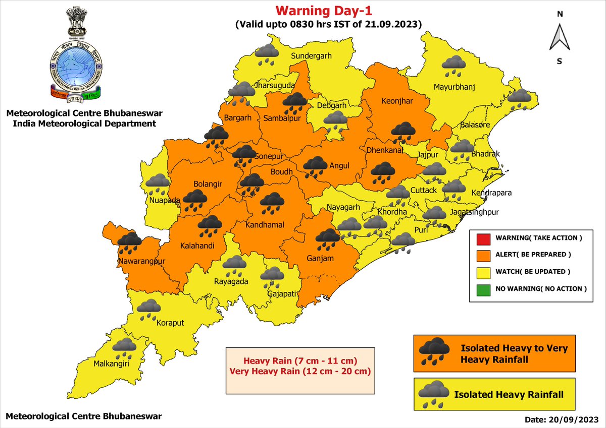 mcbbsr's tweet photo. Warning for Day-1 to Day-3 :
 Day- 4 &amp; Day-5: NIL https://t.co/q0pRoxlXBG