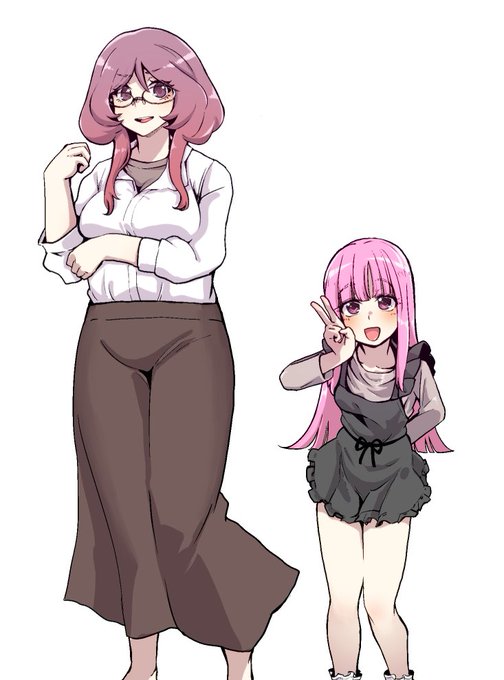 ママキャラ&妹キャラデザインこれで完成しときます。
自分の性癖に従うのが一番! 