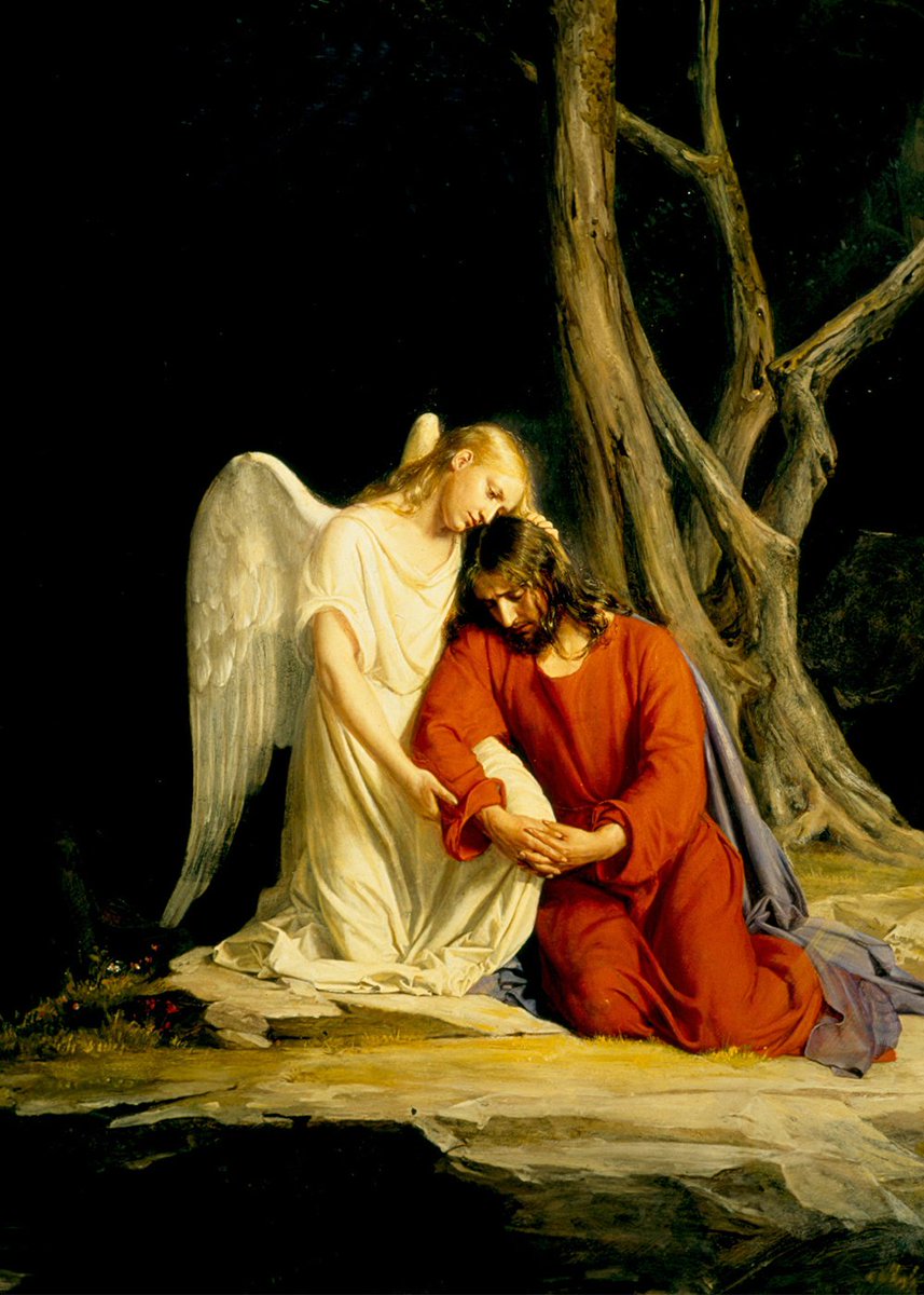 AnupVedic's tweet photo. "Christ in Gethsemane "
{1873}
By ~ Carl Heinrich Bloch https://t.co/opA7raQUgt