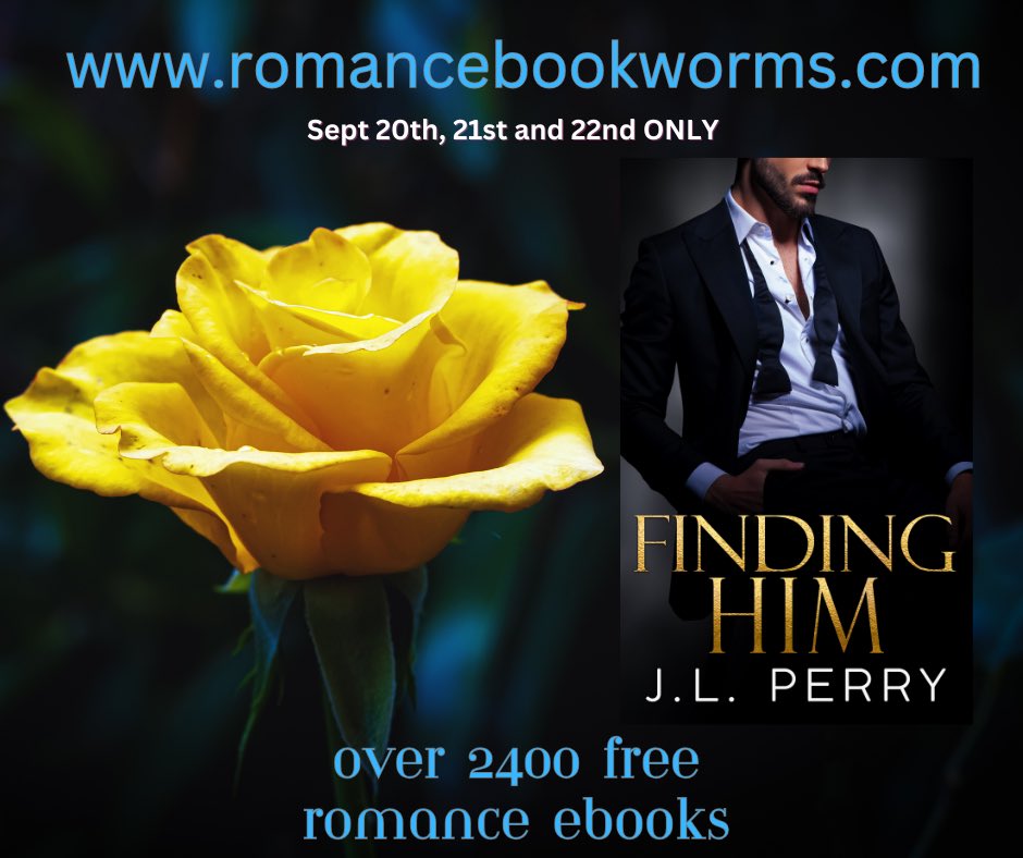 **FREEBIE ALERT**
Did you know today is stuff your kindle day? Over 2400 books for free … 3 days only. Including Finding Him. Links below. 
Finding Him: books2read.com/u/m2ql1d
Stuff your kindle here: romancebookworms.com/kindle/#steamy