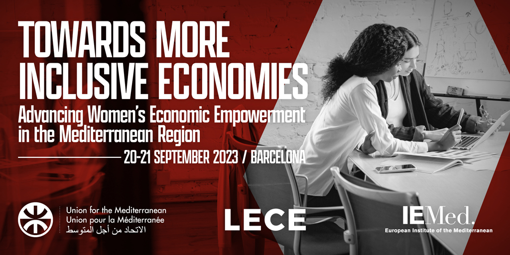IEMed_'s tweet photo. 📢Today we'll be exploring strategies for promoting #women's economic empowerment in the #Mediterranean with over 2⃣0⃣ experts coming to #Barcelona from🔟countries. 
Organised by LECE, @IEMed @UfMSecretariat  

👉https://t.co/NTujhsP71c

LIVE🔴Today🕒3 pm https://t.co/5uZnMlRN5S https://t.co/RQ0MuahnY5