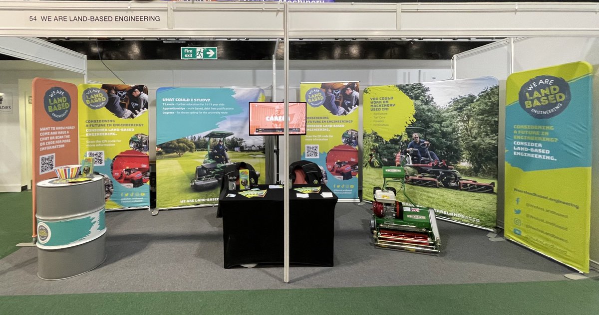 3,2,1 LET’S GO!! 
@GroundsFest we’re ready! Come chat to us in Hall 1 about all things land-based engineering! #wearelandbased