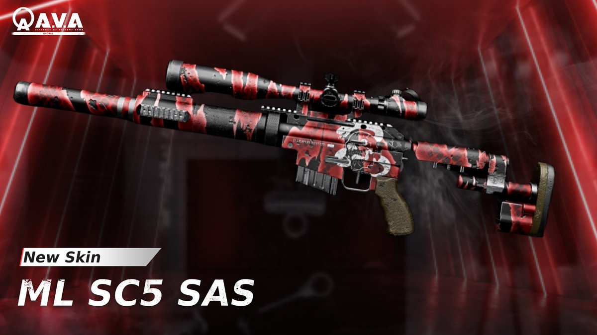 Mercenaries!
Follow A.V.A Global's Twitter channel and retweet this post.
We will select 5 users and send the new skin gift [ML SC5 SAS]!
Schedule:
Time (UTC): 2023. 08. 20, 08:00 am ~  2023. 08. 21, 08:00 am
*We will send the message to your Twitter account.
#avaglobal #game